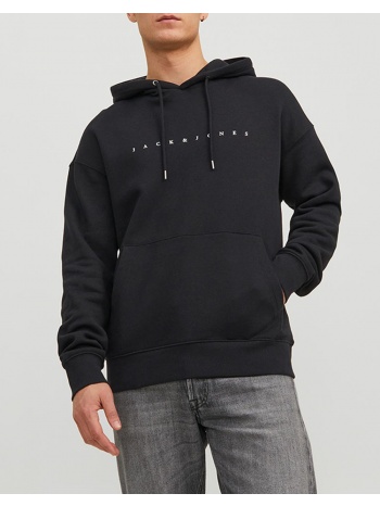 jack&jones jjestar jj sweat hood noos 12233972-black black