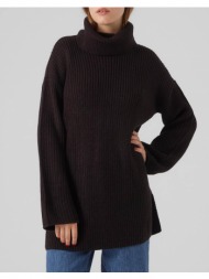 vero moda vmsayla oversize cowlnk pullover boo 10290903-black black