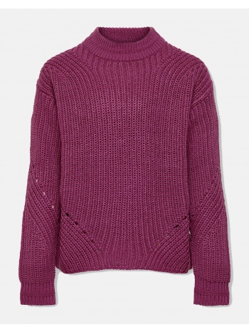 only kognewriley pullover cp knt 15306455-red violet purple σε προσφορά