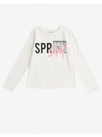 sprint blouse junior girl 232-4056-s133 offwhite σε προσφορά