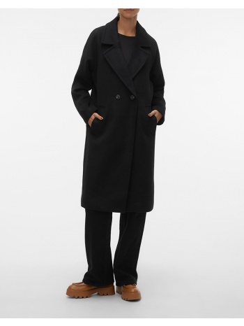 vero moda vmhazel long coat boo 10290679-black black σε προσφορά