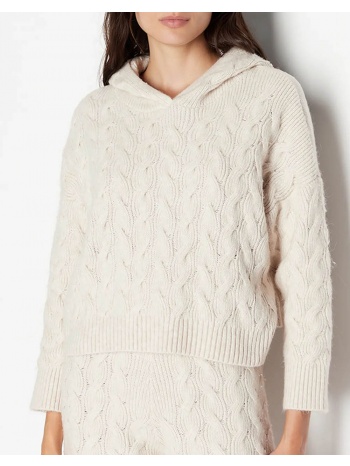armani exchange pullover 6rym1symz9z-1783 biege σε προσφορά