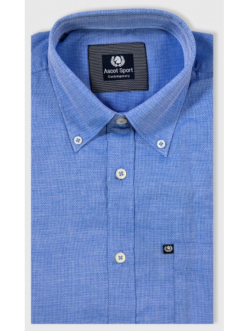 ascot πουκαμισο 15658209-07 blue