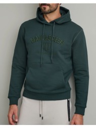 navy&green μπλουζα φουτερ με κουκουλα 24tu.316/1h-rain forest darkgreen