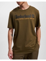 timberland wwes front tee (reg) tb0a27j8-302 olive