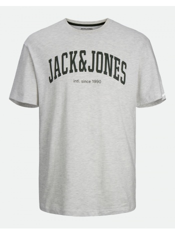jack&jones jjejosh tee crew neck noos jnr 12237441-white