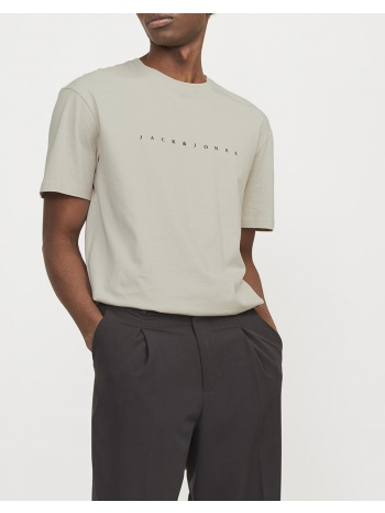jack&jones jjestar jj tee noos 12234746-moonbeam ecru