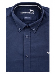 harmont & blaine shirt crk043011760m-808 navyblue
