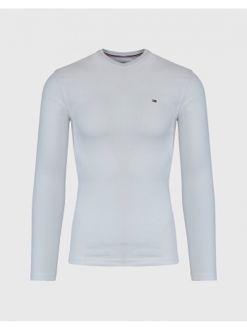 tommy jeans μπλουζα αντρικη tjm original rib longsleeve tee