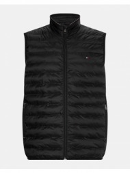 tommy hilfiger bt-packable recycled vest-b mw0mw35131-bds black