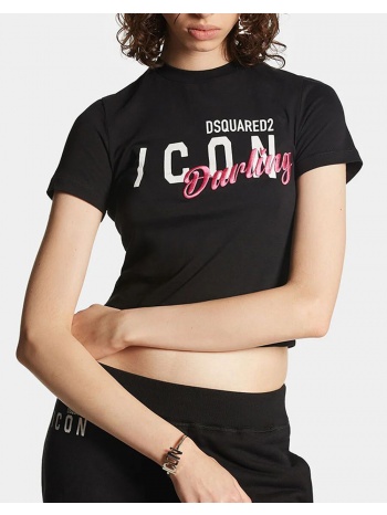 dsquared2 μπλουζα s80gc0064s24668-900 black σε προσφορά