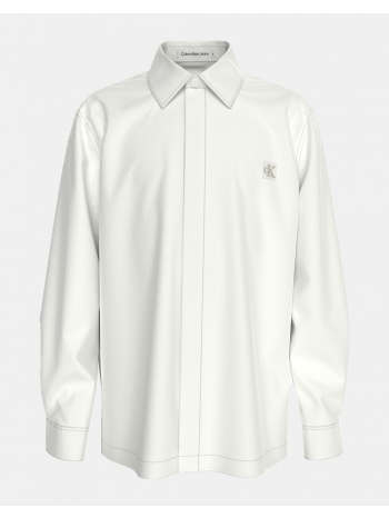calvin klein ceremony shirt ib0ib01962-8-16-yaf white