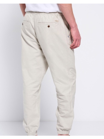 funky buddha garment dyed λινό chino παντελόνι