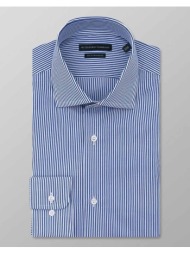 oxford company club πουκαμισο m220nrs20.02-02 blue
