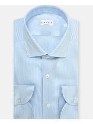 xacus shirt 358ml41223-002 lightblue
