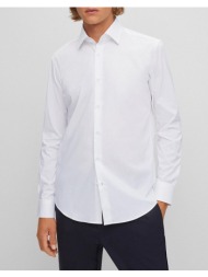 boss πουκαμισο h-joe-kent-c1-214 50473265-100 white