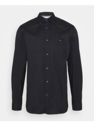tommy hilfiger bt - core flex poplin rf shirt mw0mw35095-bds black