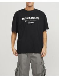 jack&jones jjgale tee ss o-neck ln 12247782-black black