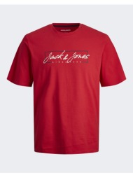 jack&jones jjzuri tee ss crew neck ln 12247779-true red red