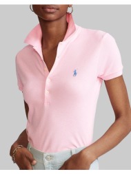 ralph lauren julie polo-slim-short sleeve-polo shirt 211870245-013 pink