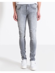 antony morato mmdt00241fa7504671w01796 min of 10 jeans ozzy tapered fit in blue/black power stretch 