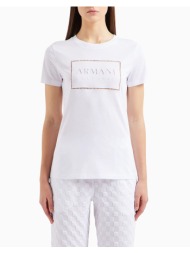 armani exchange t-shirt 3dyt59yj3rz-1000 white