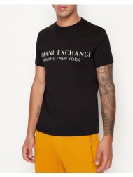 armani exchange t-shirt 8nzt72z8h4z-1200 black