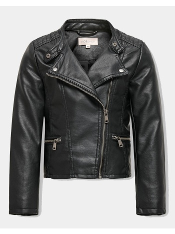 only konfreya faux leather biker otw noos 15198182-black
