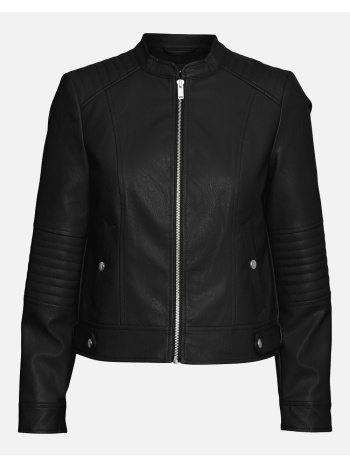 vero moda vmlove love short coated jacket 10300241-black