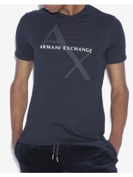 armani exchange t-shirt 8nzt76z8h4z-1510 navyblue