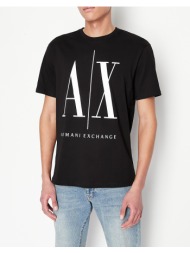armani exchange t-shirt 8nztpazjh4z-1200 black