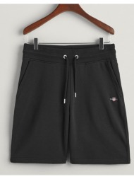 gant σορτς reg shield sweat shorts 3g2009027-5 black