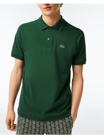 lacoste μπλουζα κμ polo ss 3l1212-132 green