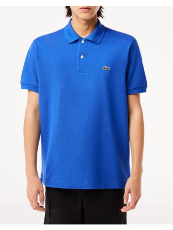 lacoste μπλουζα κμ polo ss 3l1212-ixw blue