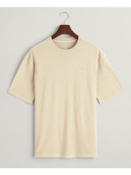 gant μπλουζα κμ sunfaded ss t-shirt 3g2057027-239 cream