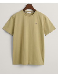 gant μπλουζα κμ shield ss t-shirt 3g905224-370 olive