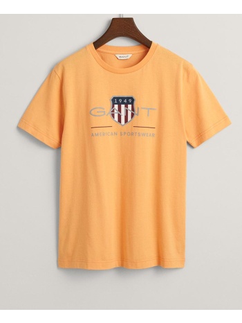 gant μπλουζα κμ archive shield ss t-shirt 3g905229-835 σε προσφορά