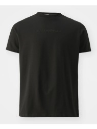 karl lagerfeld t-shirt crewneck 755421-542221-990 black