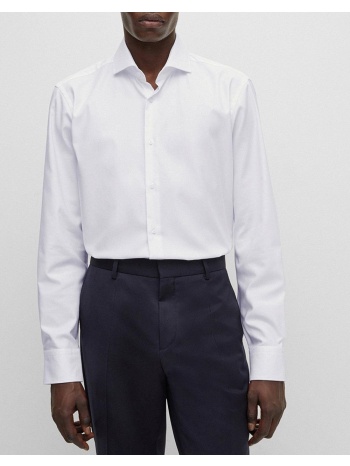boss πουκαμισο h-joe-spread-c1-222 50474279-100 totalwhite