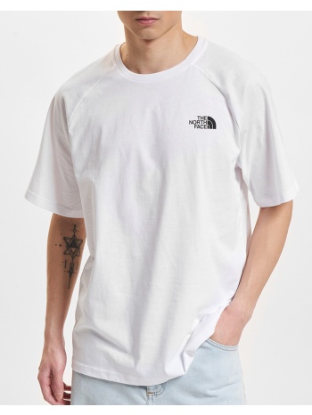the north face m s/s north faces tee nf0a87nu-nffn4 white