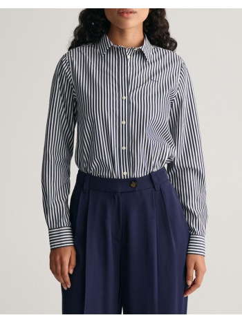 gant πουκαμισο μμ reg poplin striped shirt 3gw4300214-409 σε προσφορά