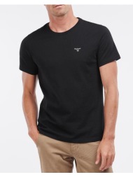 barbour μπλουζα t-shirt κ/μ essential sports tee mts0331-brbk31 black