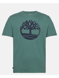 timberland μπλουζα kennebec river tree logo tee tb0a2c2r-cl6 petrol