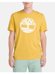 timberland μπλουζα kennebec river tree logo tee tb0a2c2r-eg4 yellow