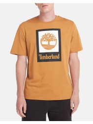 timberland stlg short sleeve tee tb0a5wqq-p57 orange