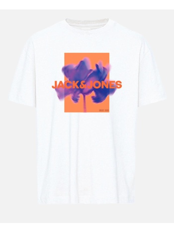 jack&jones jcoflorals tee fst jnr 12256927-white white σε προσφορά