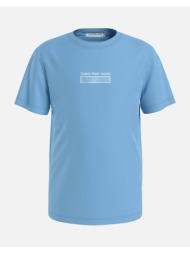 calvin klein jersey wave print ss t-shirt ib0ib02028-8-16-cez lightblue