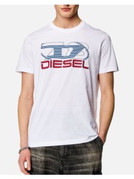 diesel t-diegor-k74 t-shirt a125020grai-100 white