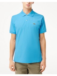 lacoste μπλουζα κμ polo ss 3l1212-iy3 skyblue