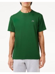 lacoste μπλουζα κμ tee-shirt 3th7618-132 green